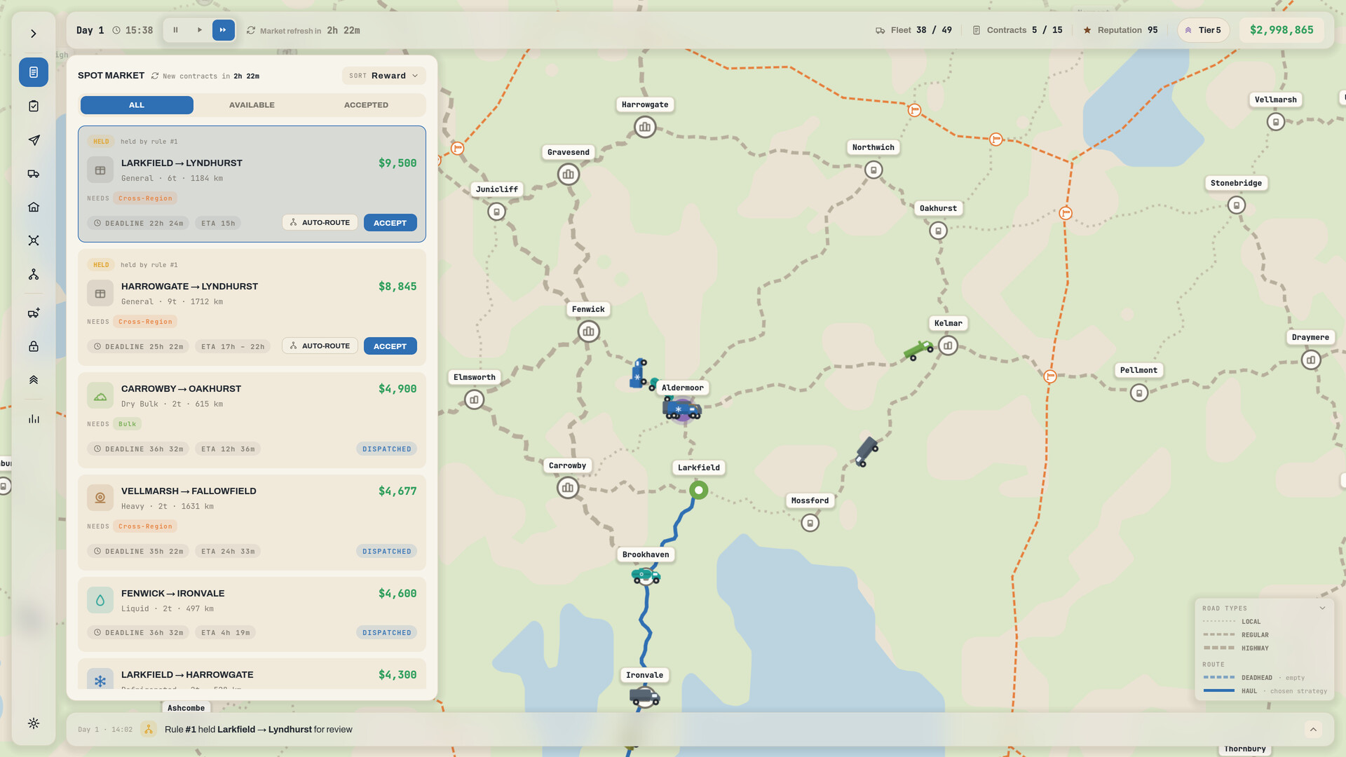 Core Logistics – Screenshot 2