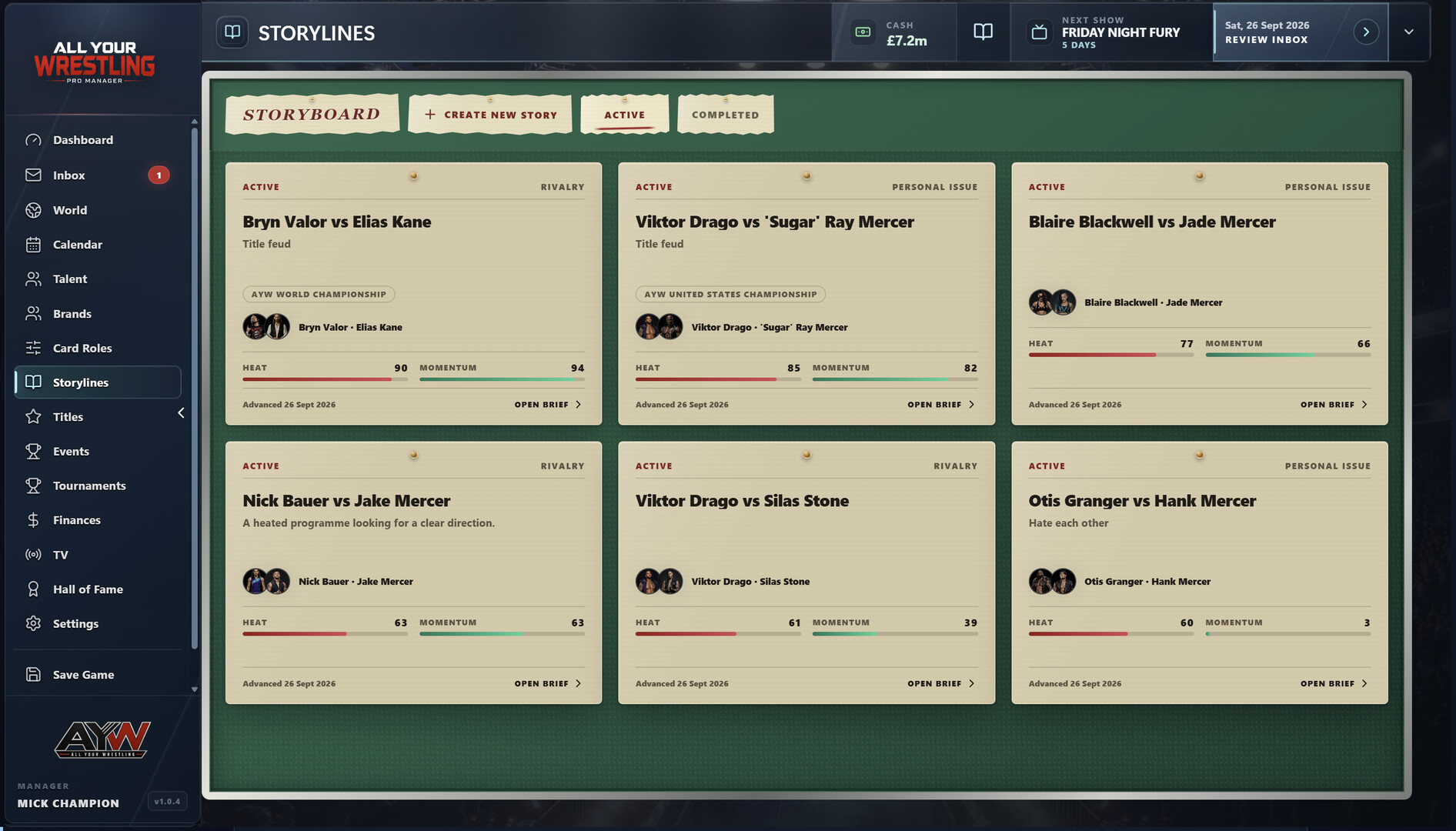 All Your Wrestling Pro Manager – Screenshot 14