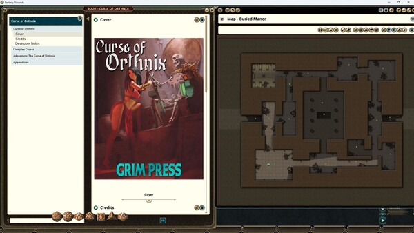Fantasy Grounds - Curse of Orthnix screenshot 5