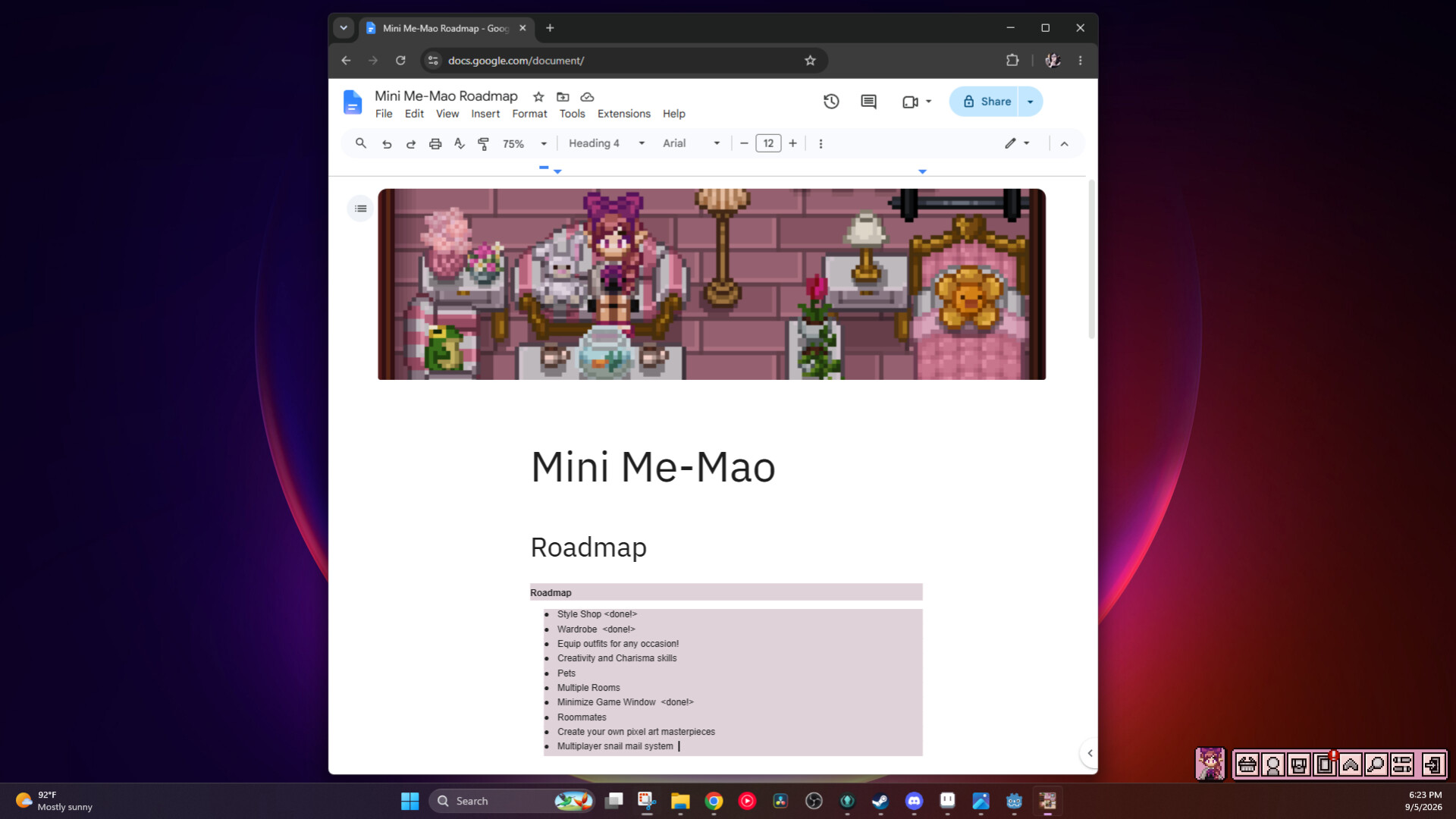 Mini Me-Mao screenshot 1