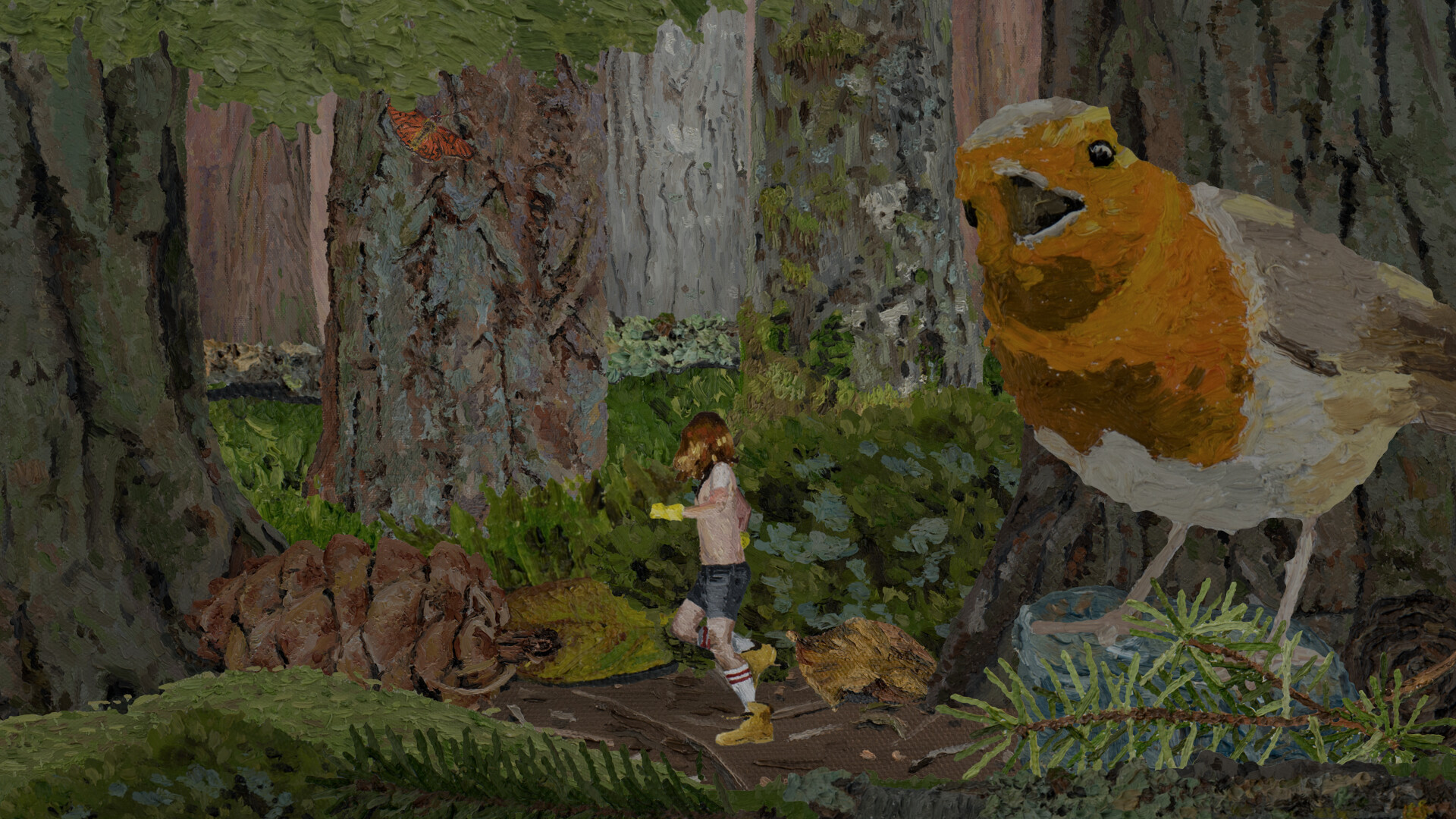 Best Viewed Up Close: Oil on Canvas screenshot #2