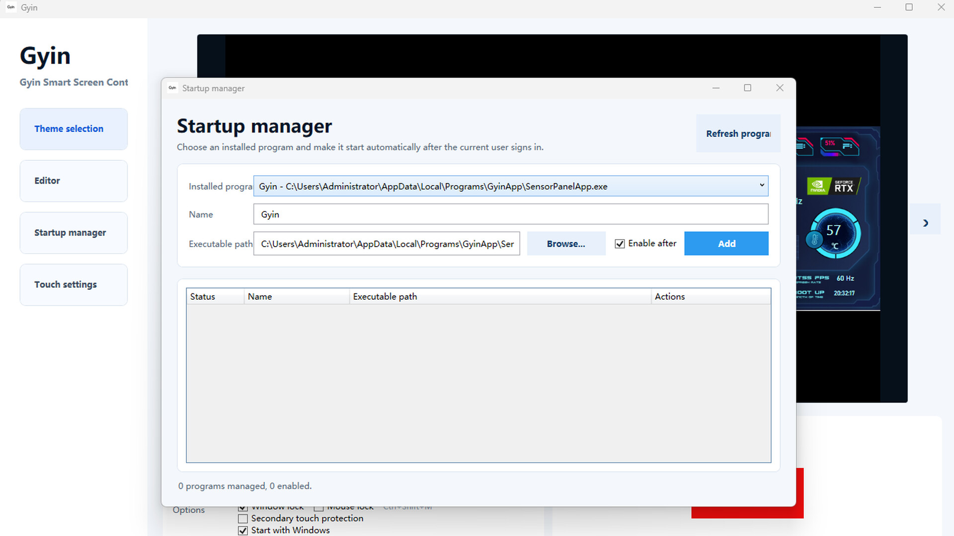 Screenshot