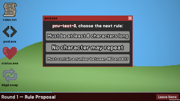 Password Not Valid スクリーンショット 1