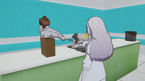 Neko Mart: Supermarket Simulator screenshot 2
