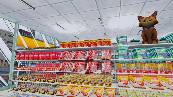 Neko Mart: Supermarket Simulator screenshot 5