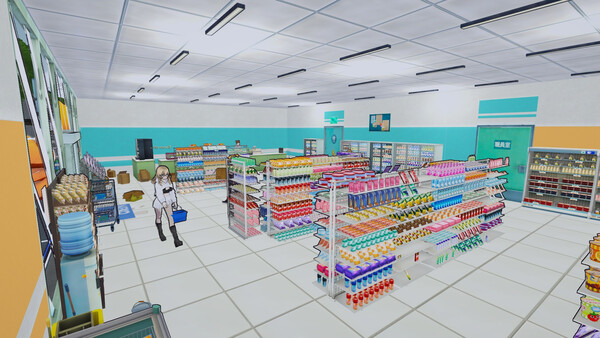 Neko Mart: Supermarket Simulator screenshot 4