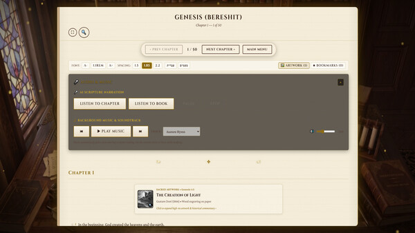 Scrolls of Torah, Prophets & Writings — скриншот
