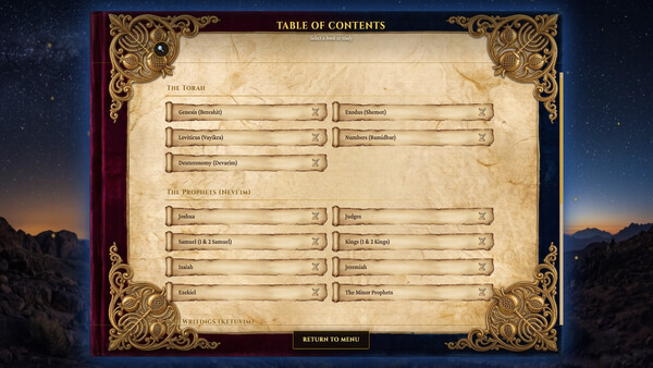 Scrolls of Torah, Prophets & Writings — скриншот