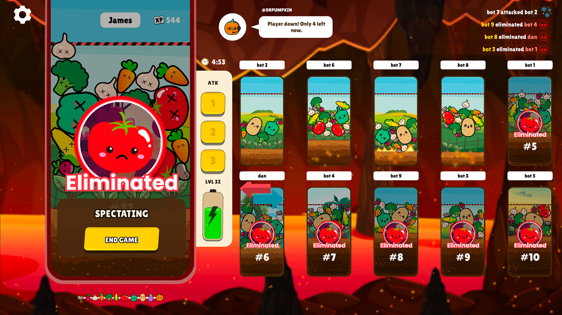 Veggie Stack Battle Royale screenshot 8
