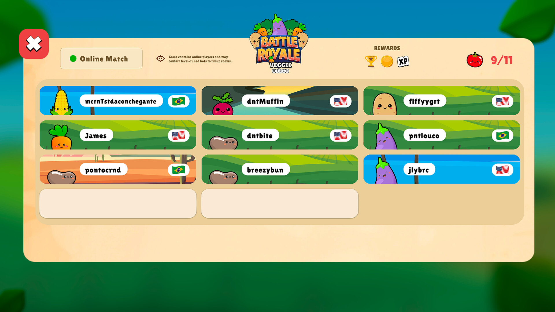 Veggie Stack Battle Royale screenshot 5
