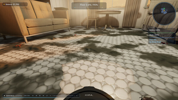 Robot Vacuum Simulator screenshot 4