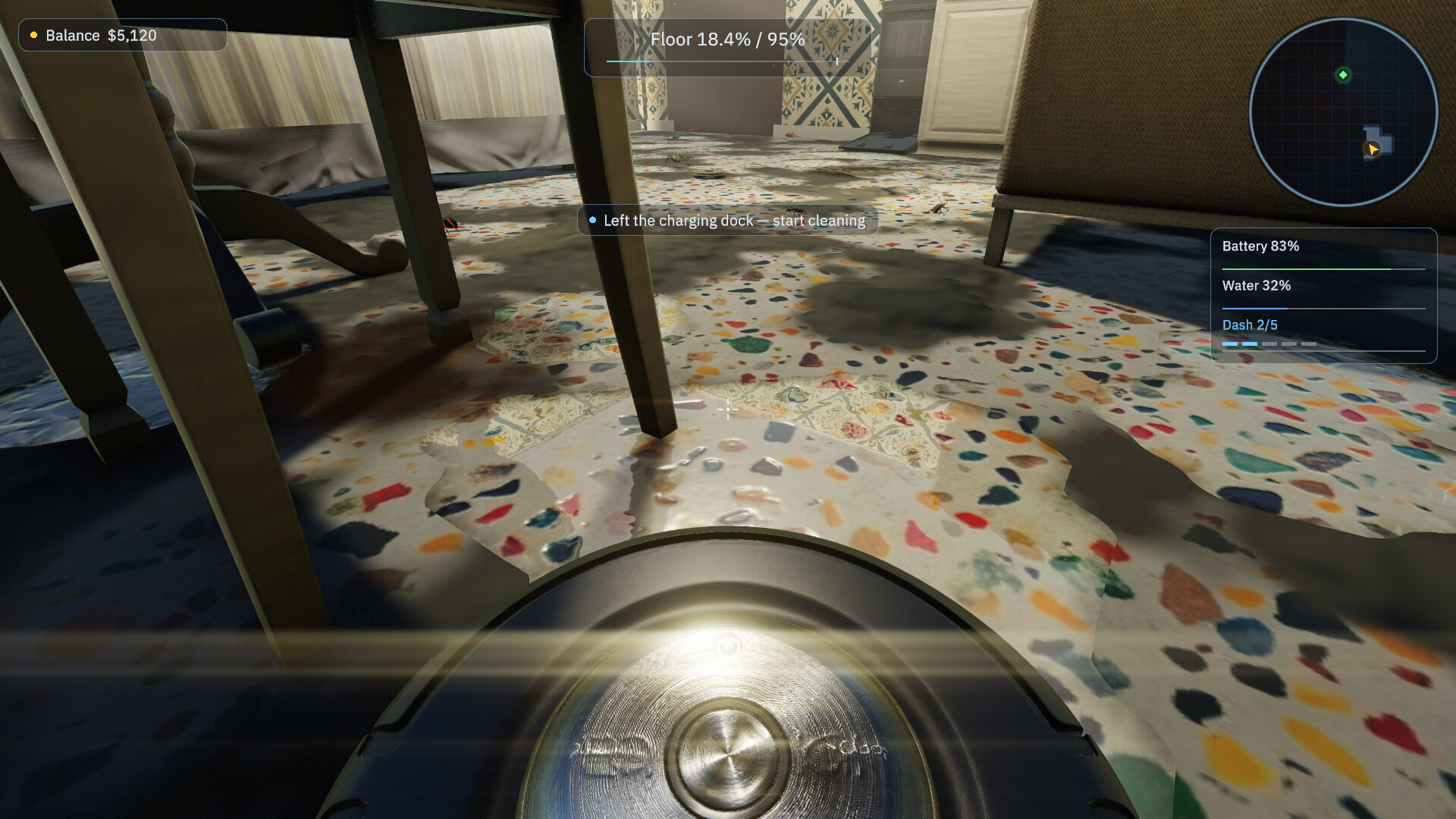 Robot Vacuum Simulator screenshot 4