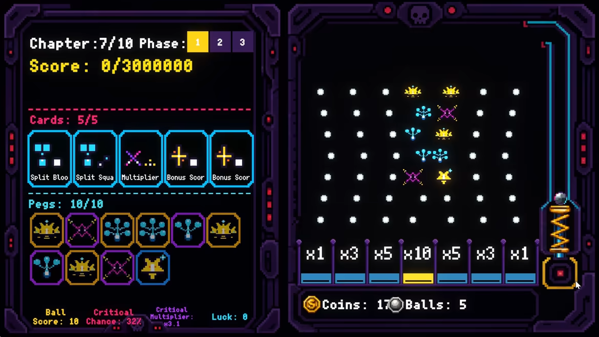 CURSECADE: Pachinko Roguelite video 2