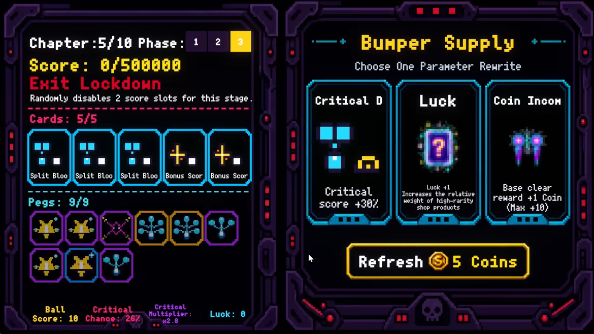 CURSECADE: Pachinko Roguelite video 4