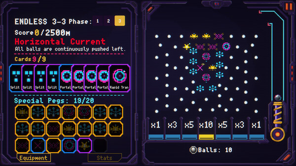 CURSECADE: Pachinko Roguelite screenshot 2