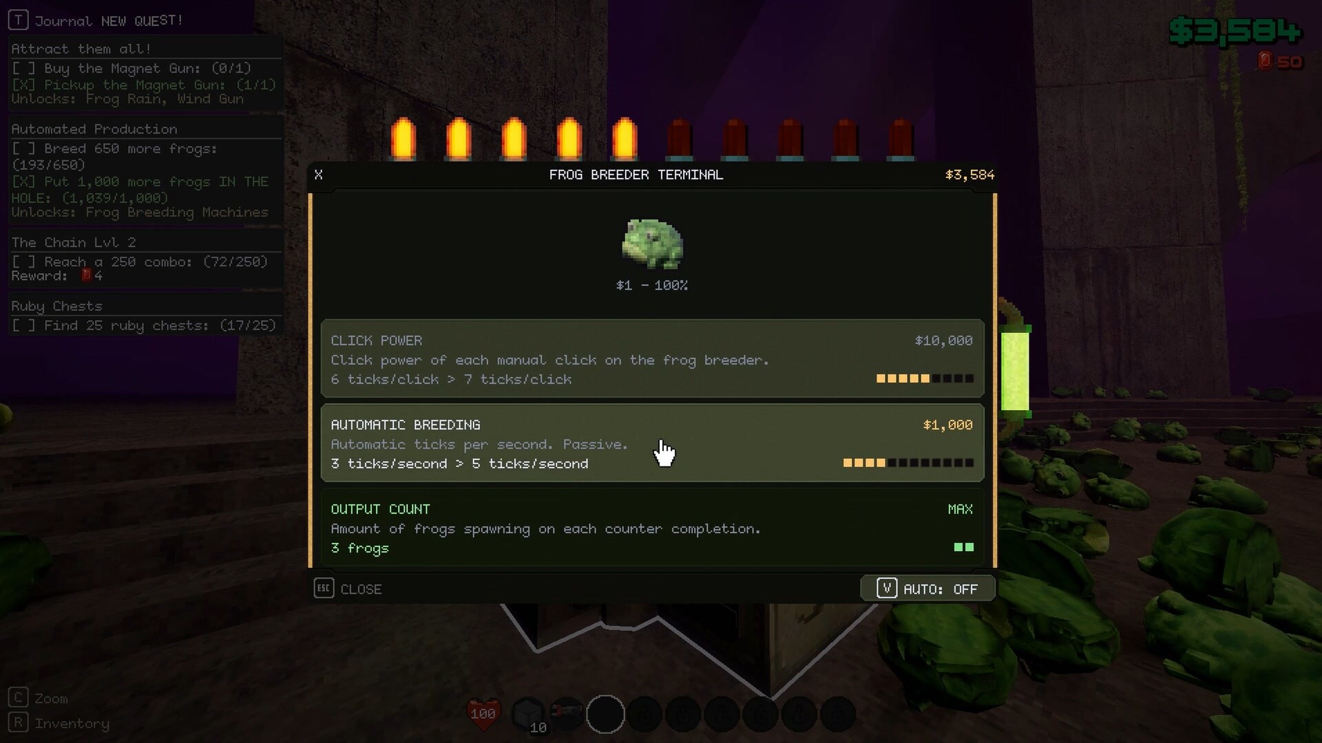 FROG IN THE HOLE! screenshot 17