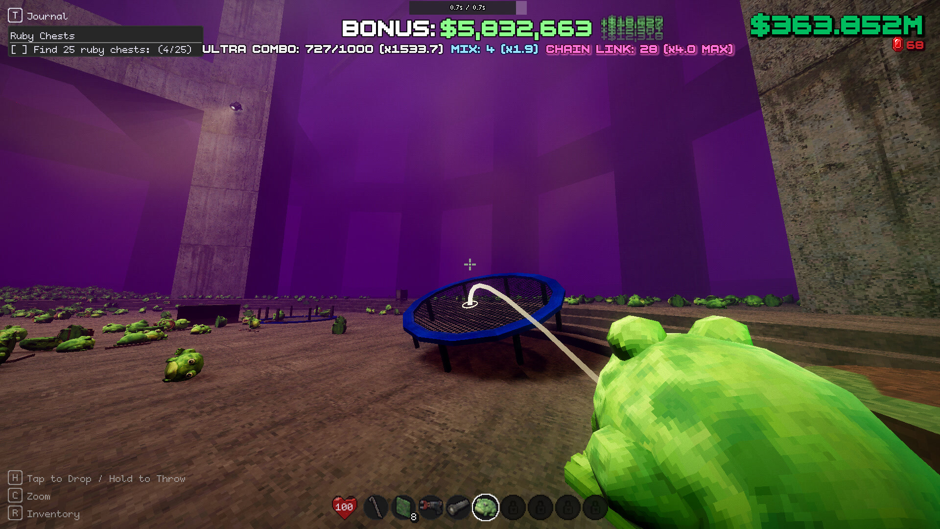 FROG IN THE HOLE! screenshot 12