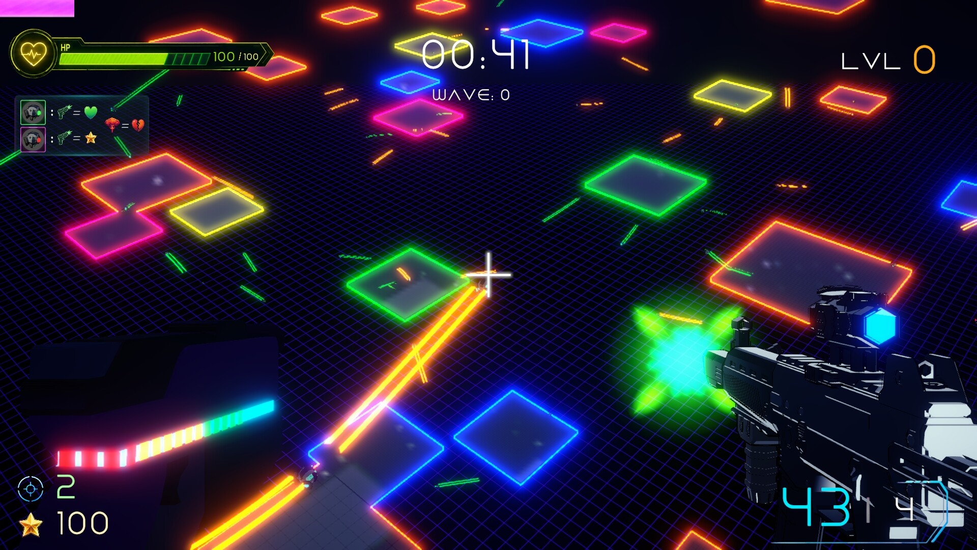 Neon One-Man Army screenshot 2
