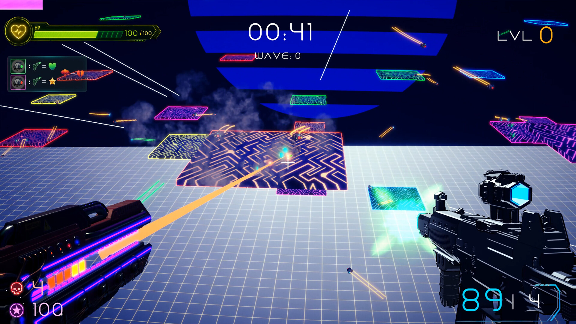 Neon One-Man Army screenshot 2