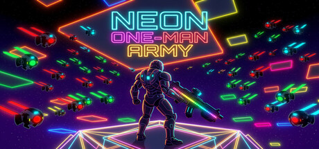 Neon One-Man Army header art
