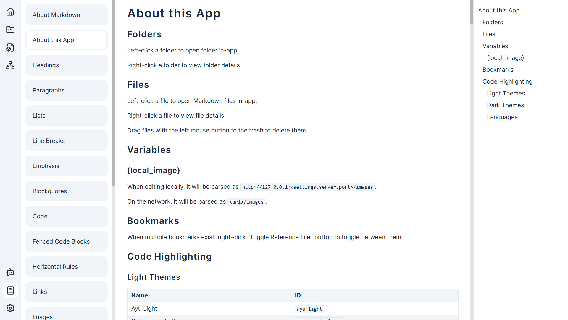 mark-link screenshot 1