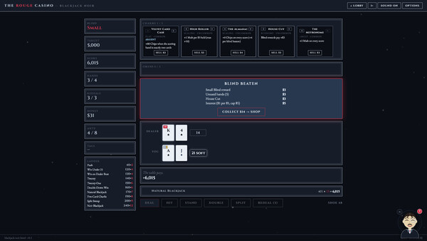 The Rouge Casino Demo 스크린샷 1