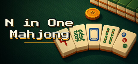 N in One Mahjong: Riichi, Sichuan Blood Battle, MCR, Hong Kong & Taiwan 16-Tile