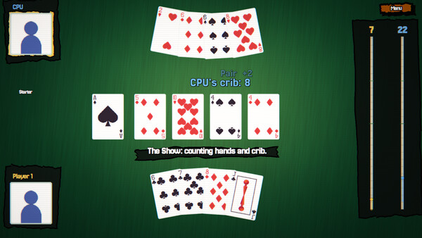 Cribbage! Screenshot