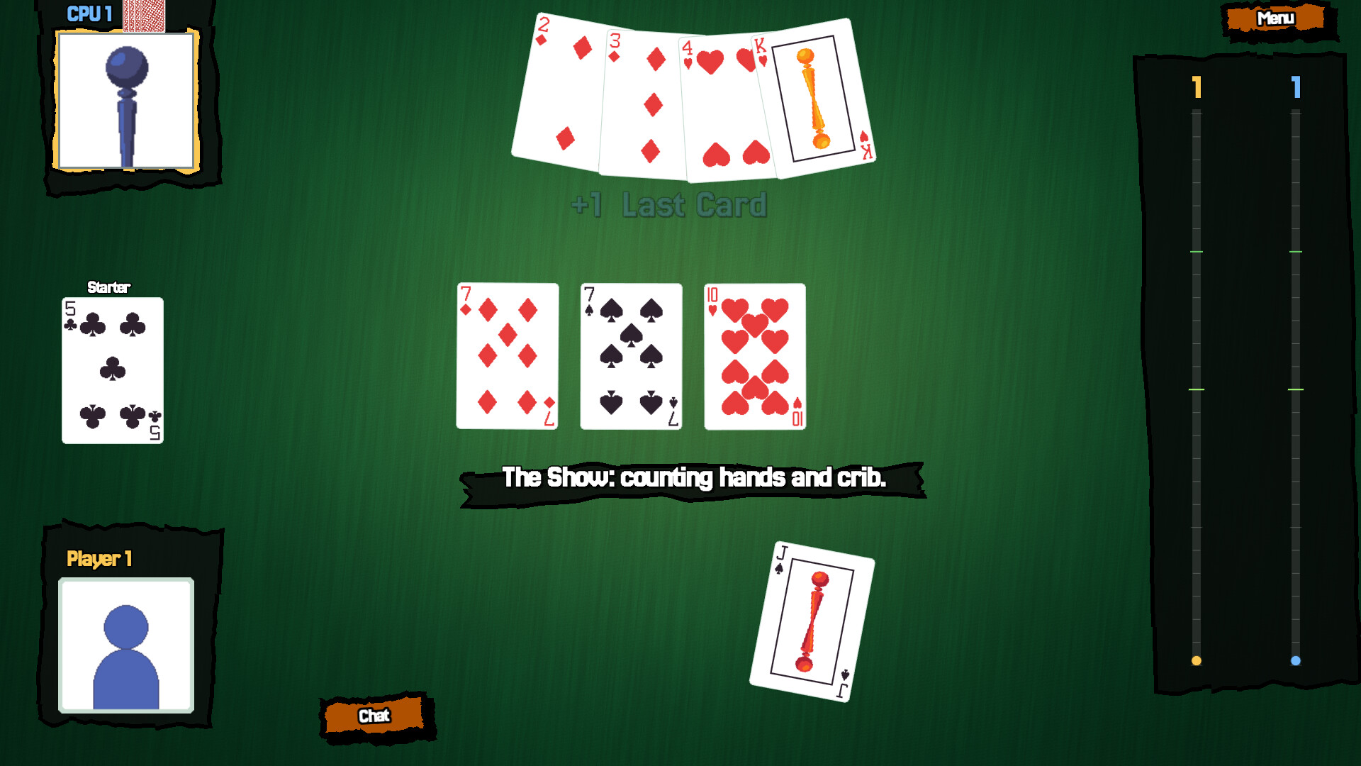 Cribbage! screenshot
