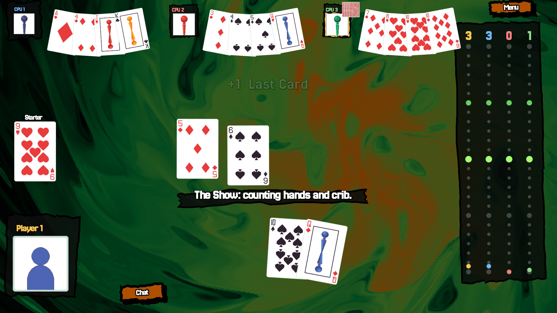 Cribbage! screenshot