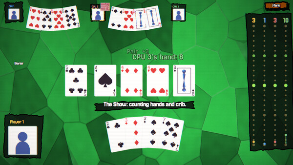 Cribbage! Screenshot