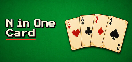 Capa oficial de N in One Card: Klondike, Spider, FreeCell, Hearts & Blackjack