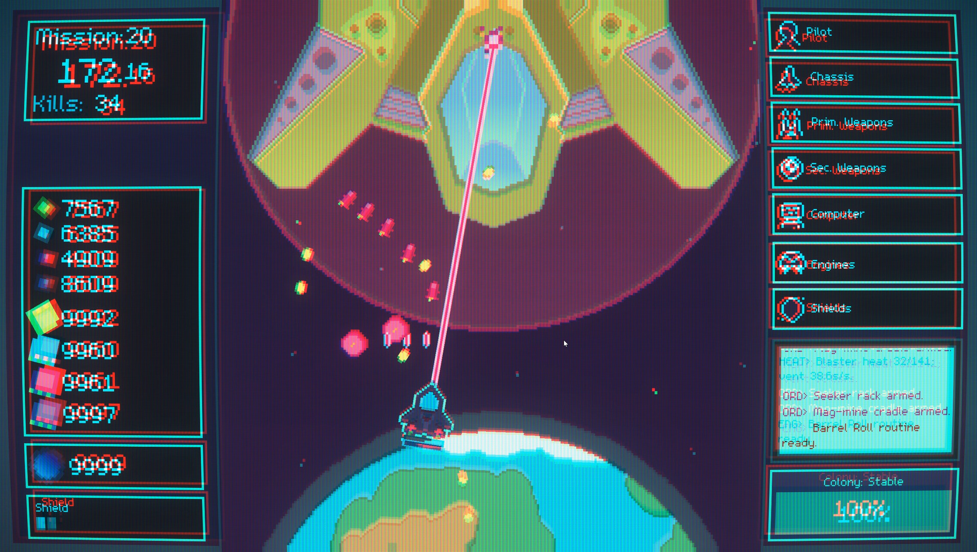 Incremental Space Defense Force League screenshot #3