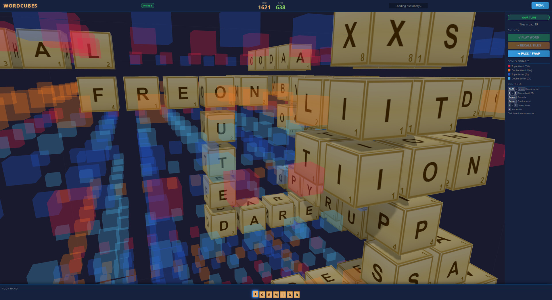 Word Cubes screenshot 4