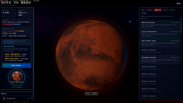 Bots to Mars 스크린샷 3