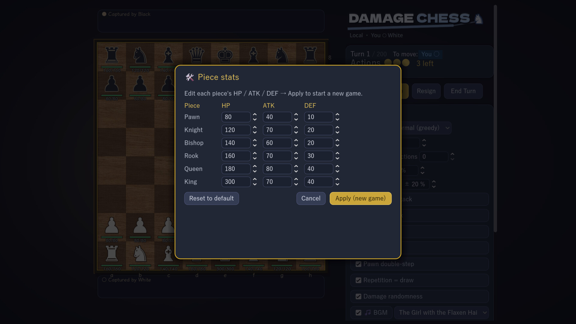 Damage Chess screenshot