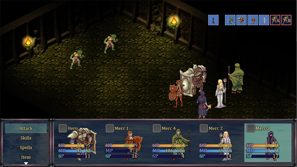 Screenshot z Depths of Dread