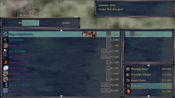 Screenshot z Depths of Dread