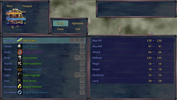 Screenshot z Depths of Dread