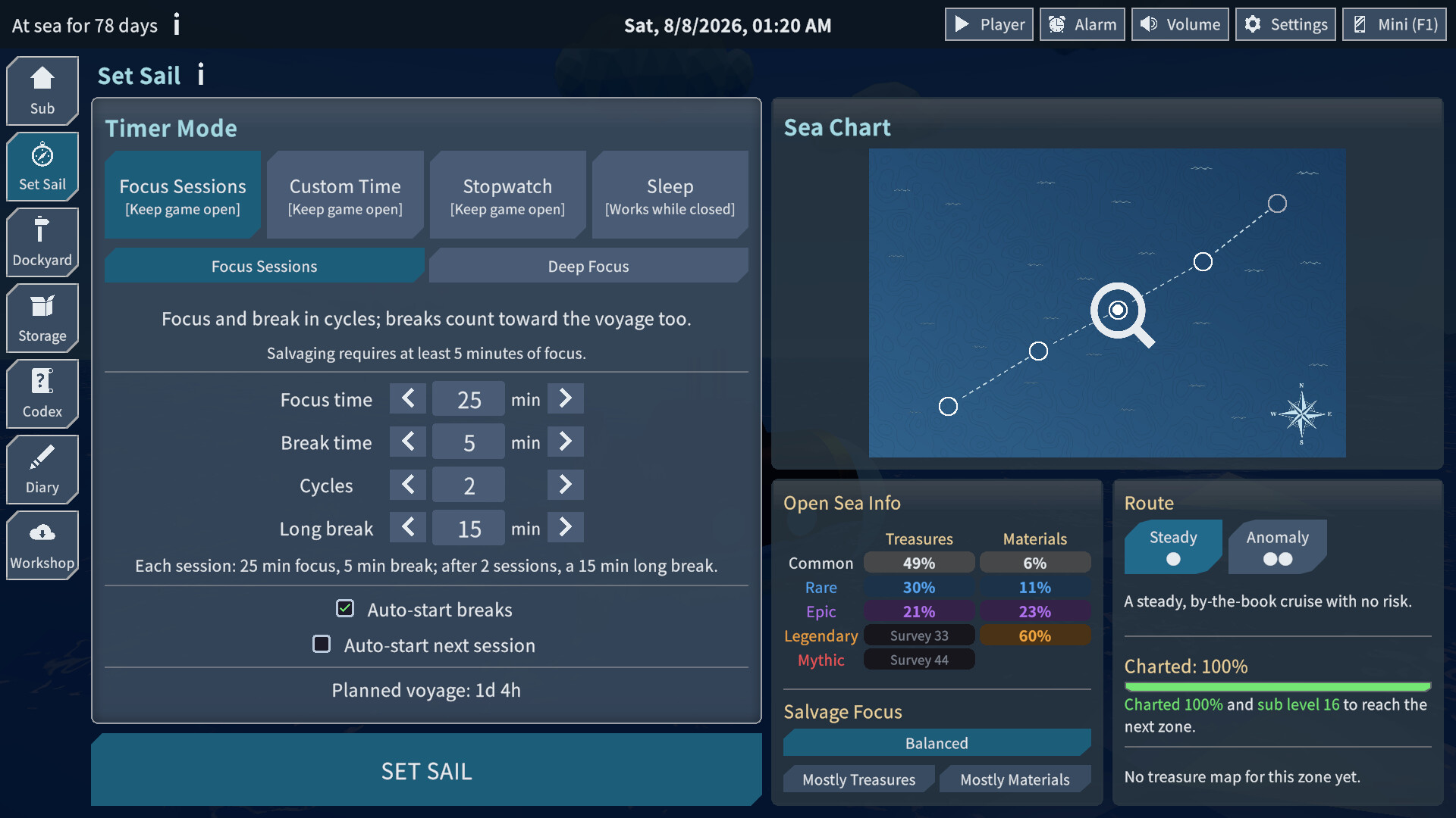 Dive Log: A Focus Voyage screenshot 2