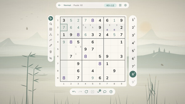 Sudoku screenshot 1