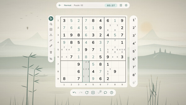 Sudoku screenshot 2