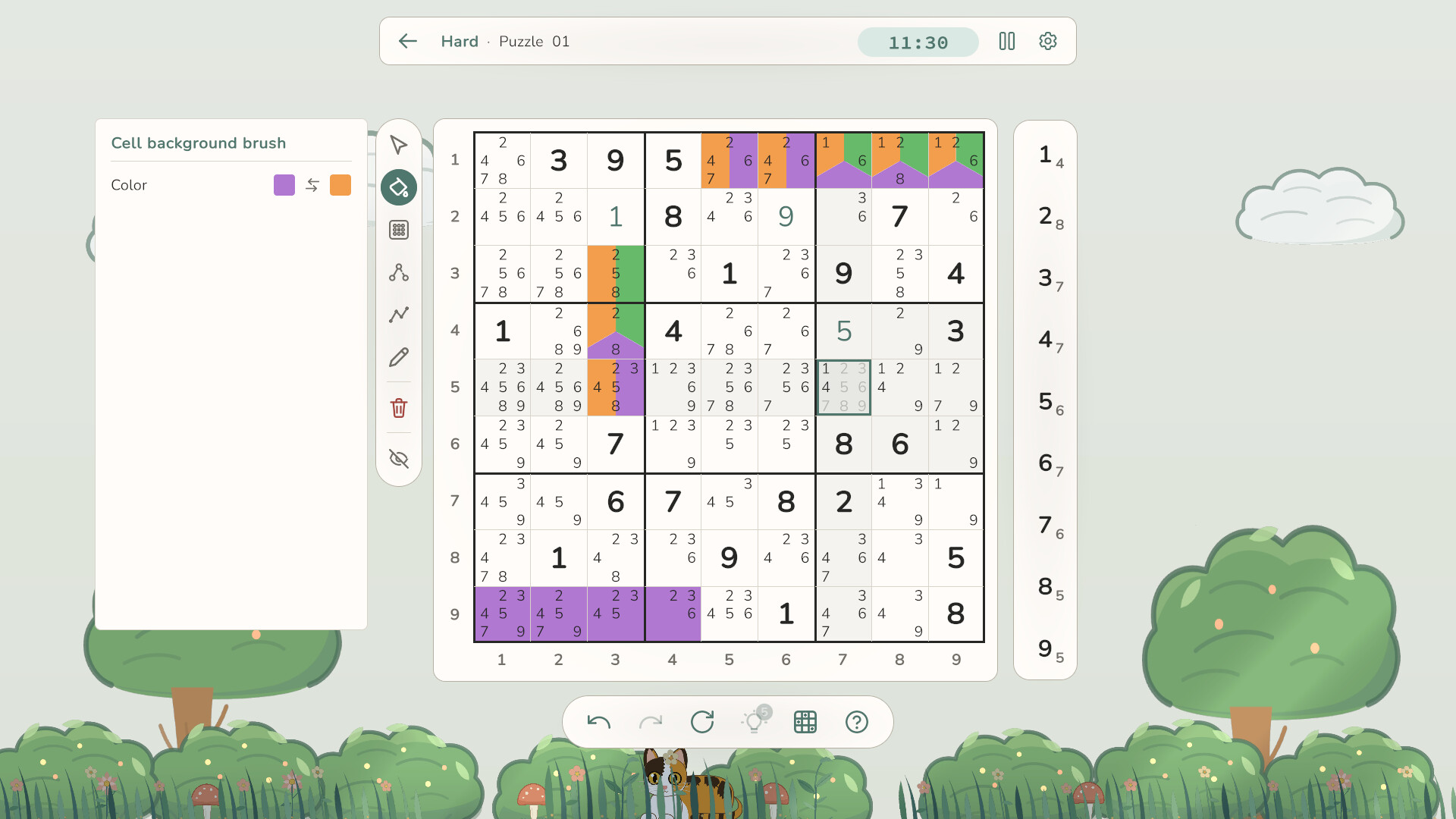 Sudoku screenshot 3
