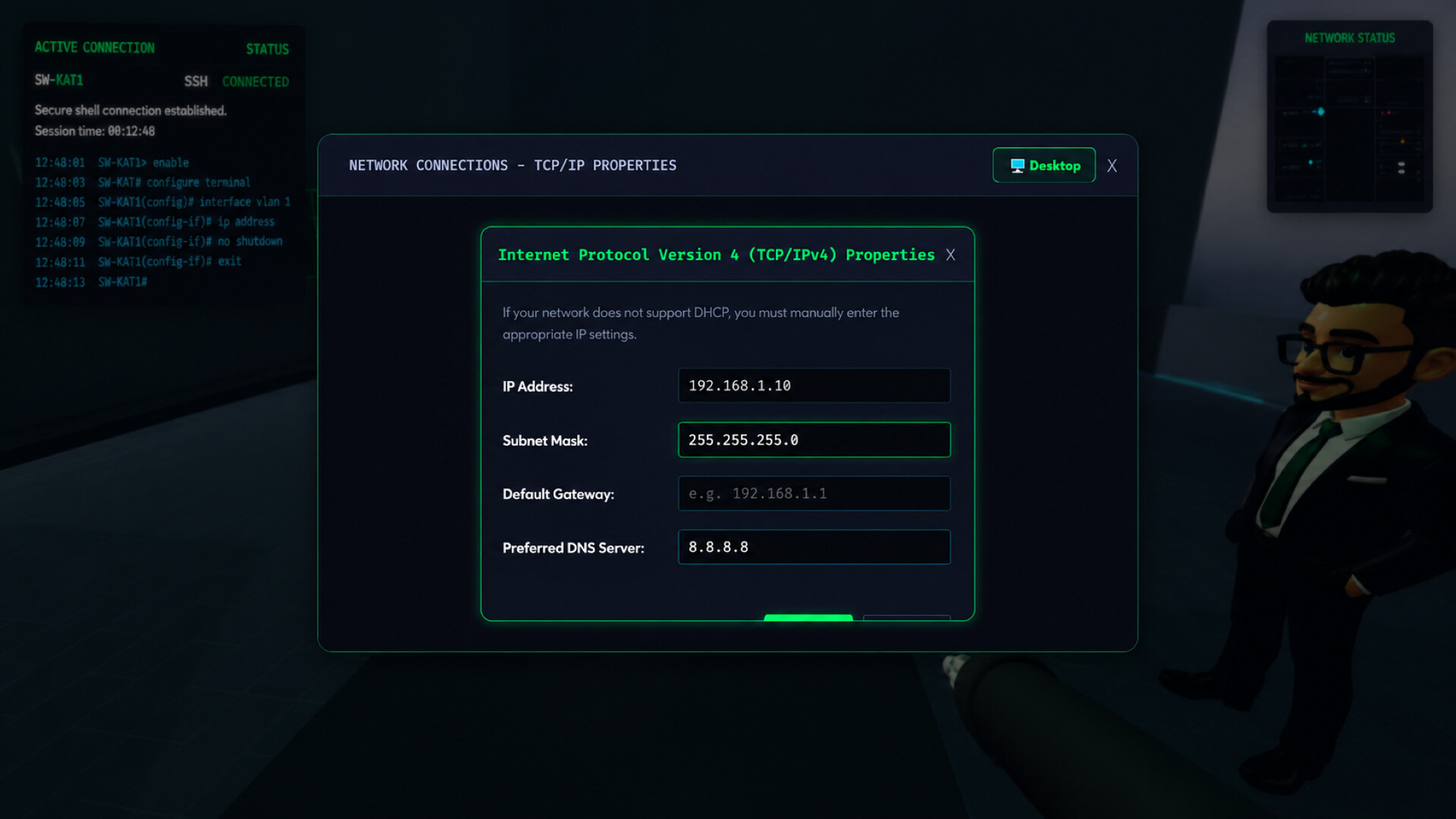 Network & Cyber Security Simulator screenshot 2