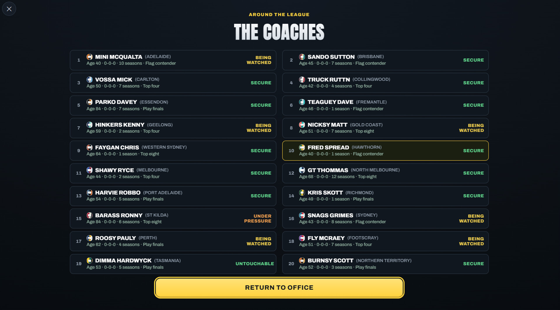 Aussie Rules Legend screenshot 17