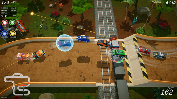 Blastlane Racers Demo 스크린샷 3