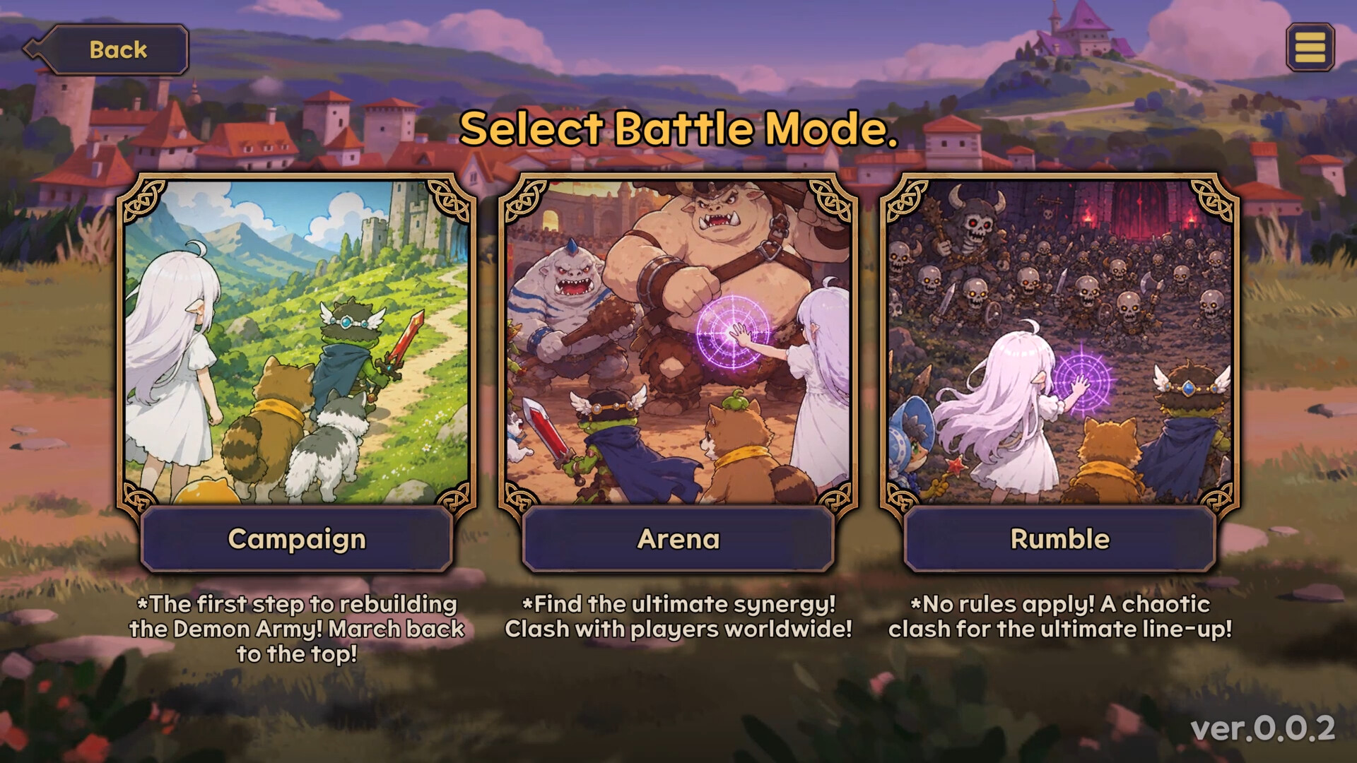 Lineup, Dark Lord! : Auto Battler screenshot 4