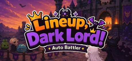 Lineup, Dark Lord! : Auto Battler header art