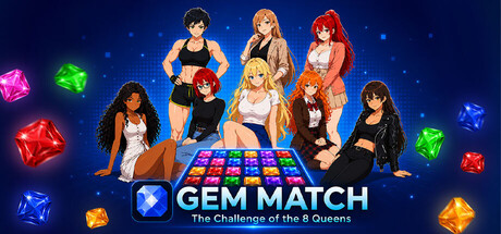 Gem Match: The Challenge of the 8 Queens