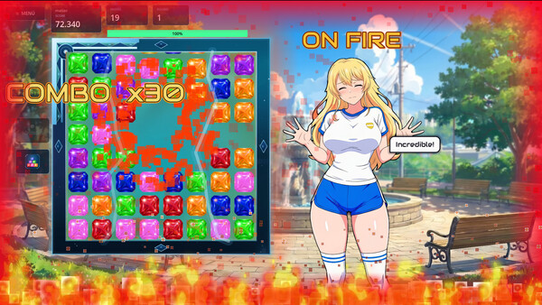 Gem Match: The Challenge of the 8 Queens — скриншот 2